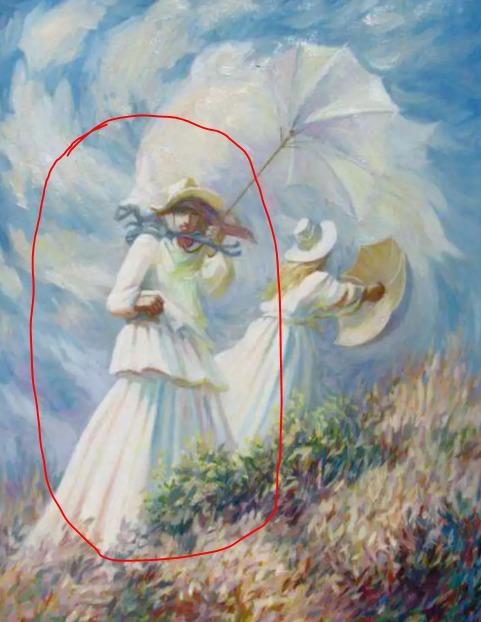 Şemsiyesi Kırık Kadın