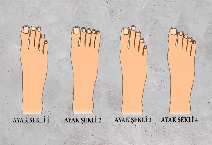 Hangi ayak şekline sahipsiniz? 